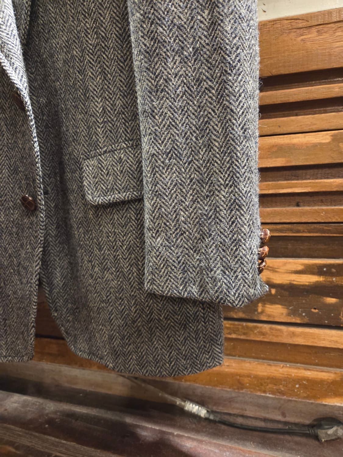 80's 유니온 메이드 해리스트위드자켓 상품이미지5