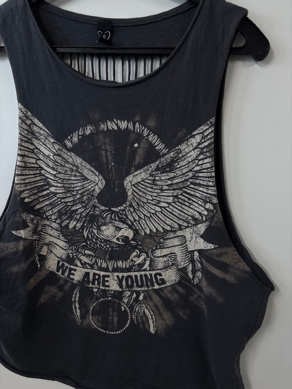 빈티지 y2k 백리스 슬리브리스 나시 상품이미지3