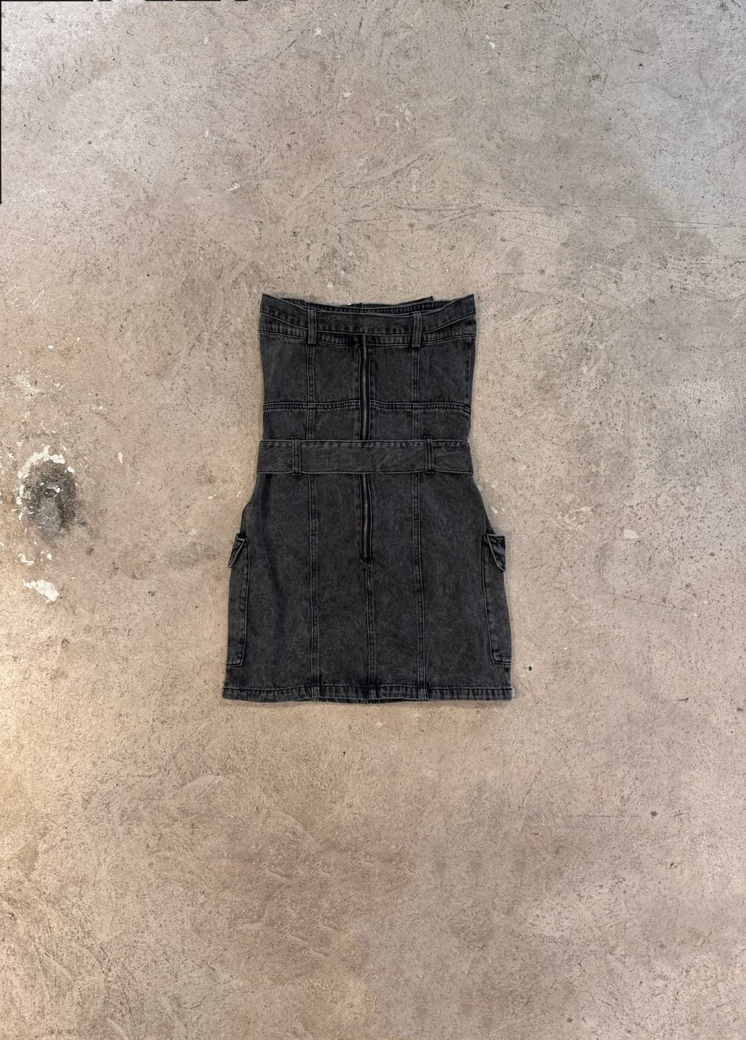 GRL 데님 탑 원피스 상품이미지5