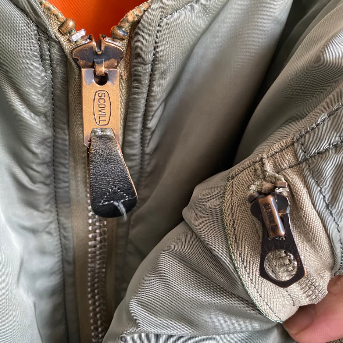 🌊74s 8279E original Ma-1 상품이미지3