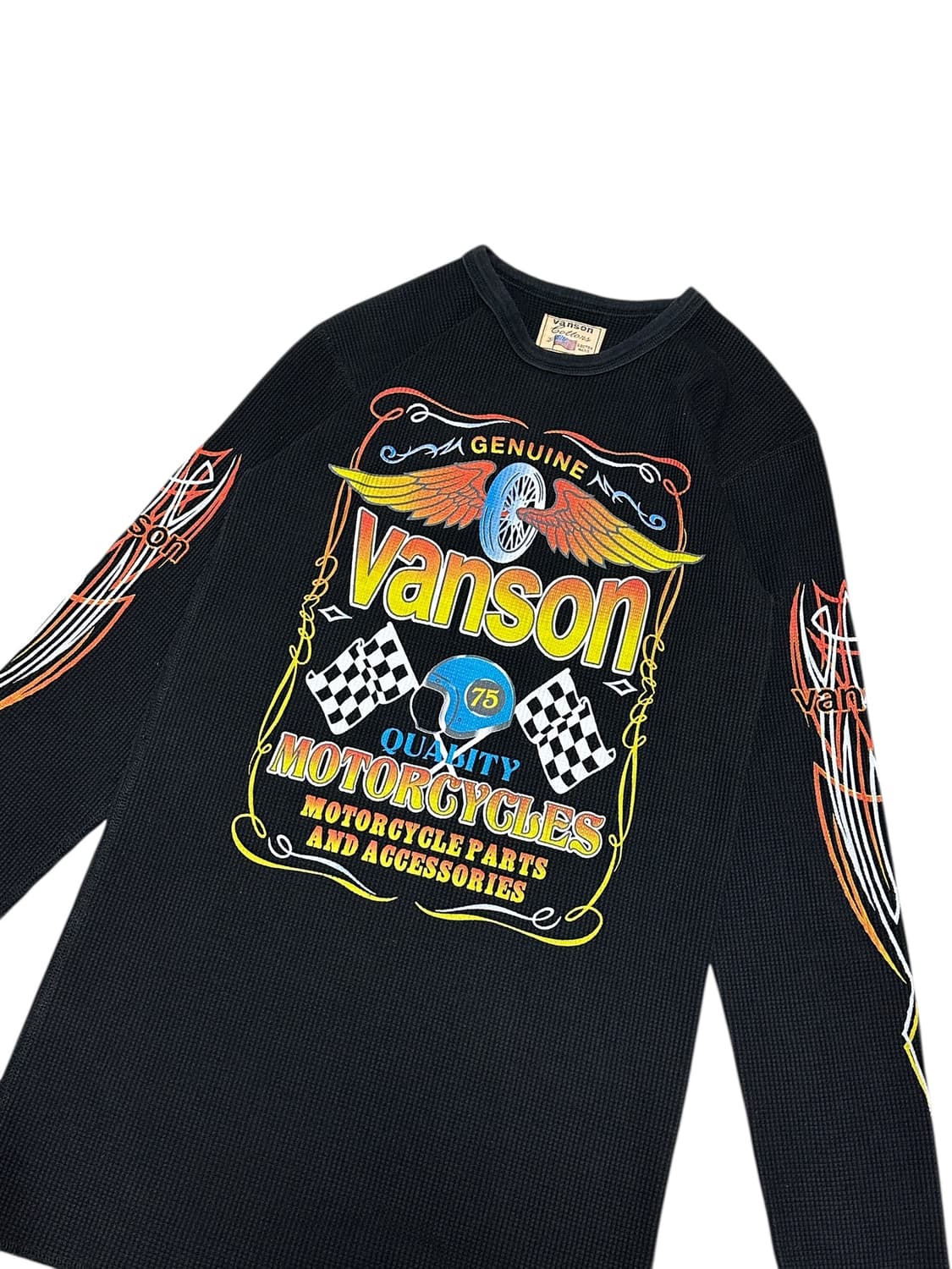 Vanson 밴슨 와플 써멀 티셔츠 벤슨 상품이미지4