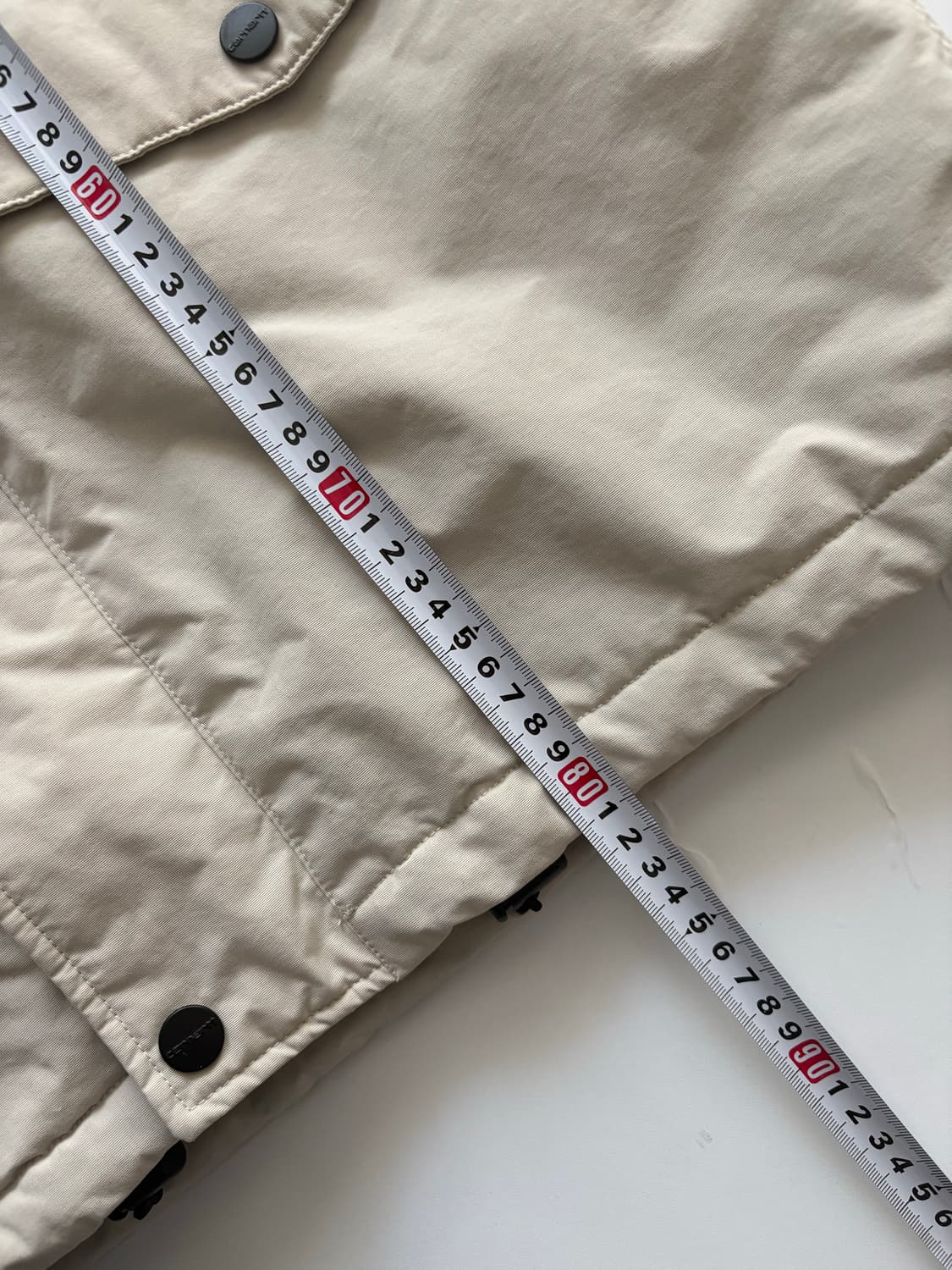 칼하트 아이보리 퍼 점퍼 상품이미지10