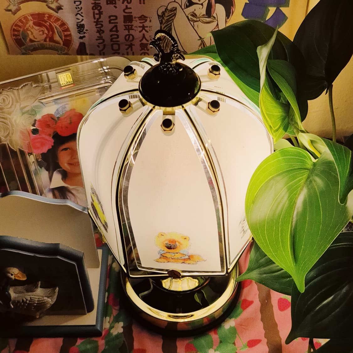 90s 레트로 애니멀 글라스 터치 테이블 램프 상품이미지9