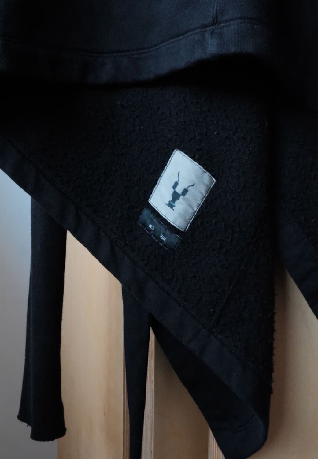 릭오웬스 다크쉐도우 drkshdw 케이프후드 s 상품이미지3