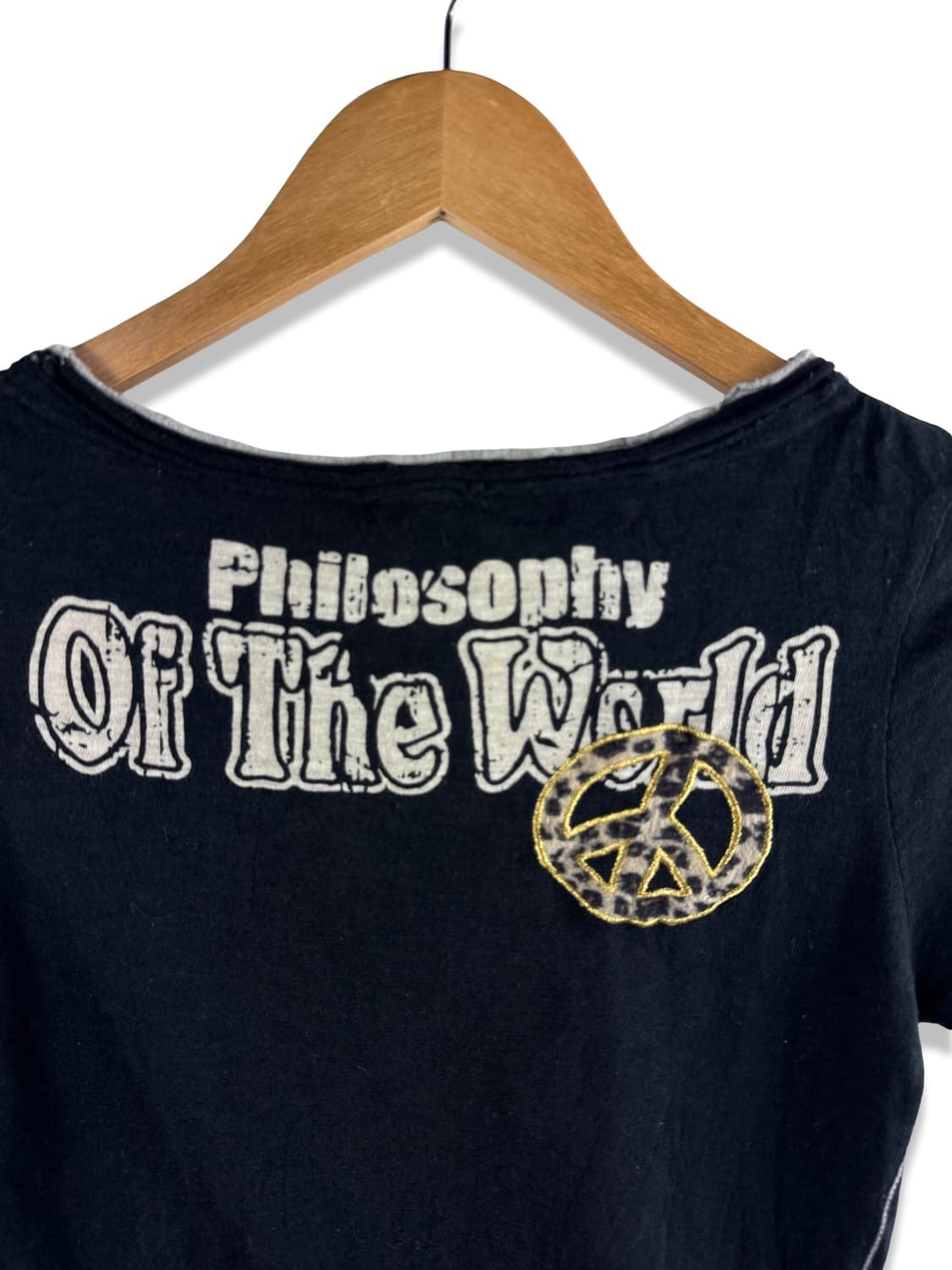 JPN 갸루 Y2K 레이어드 반팔티2370 상품이미지5