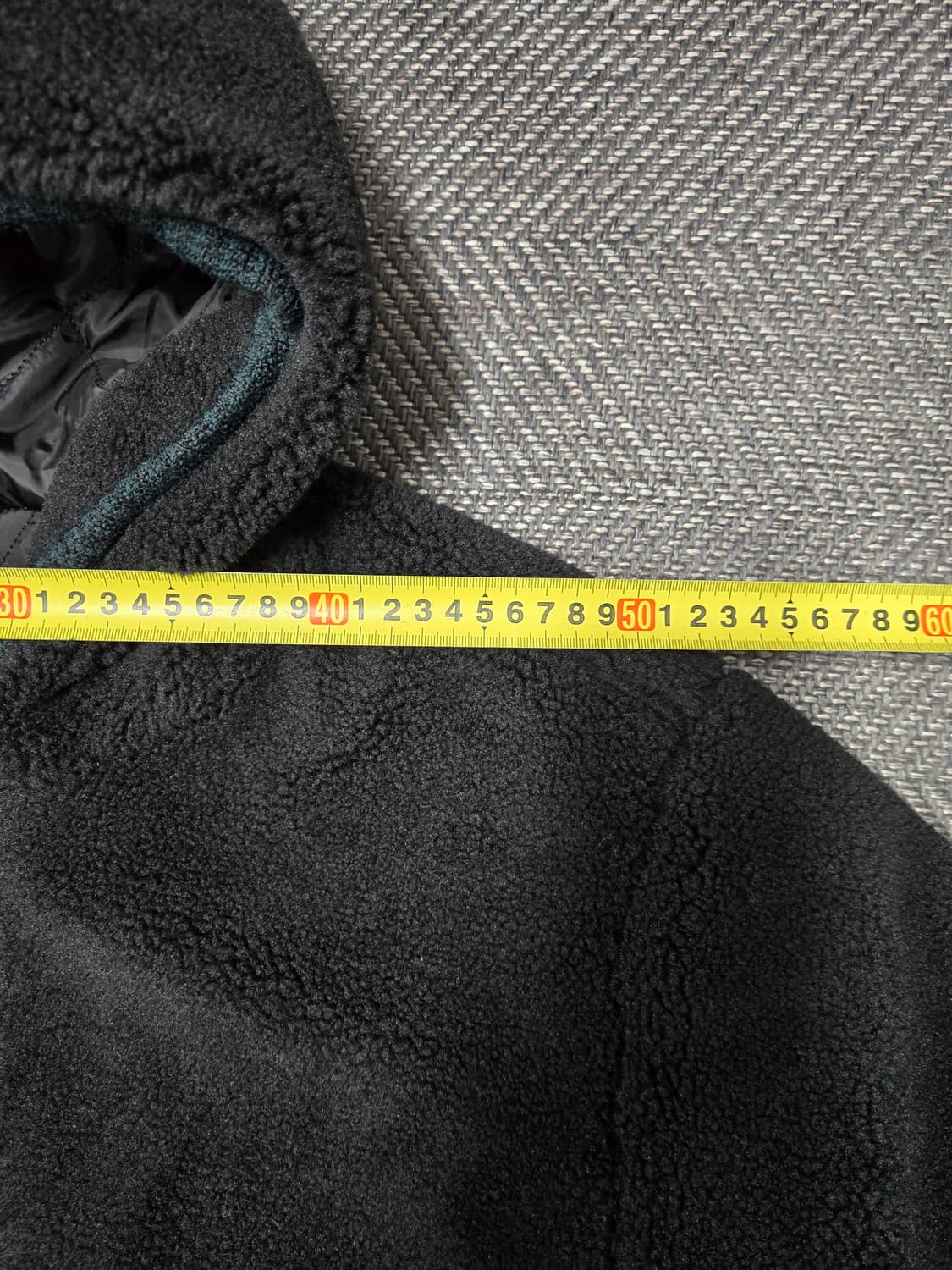 베네통 25ss 여성 뽀글이 후드 패딩 자켓 상품이미지6