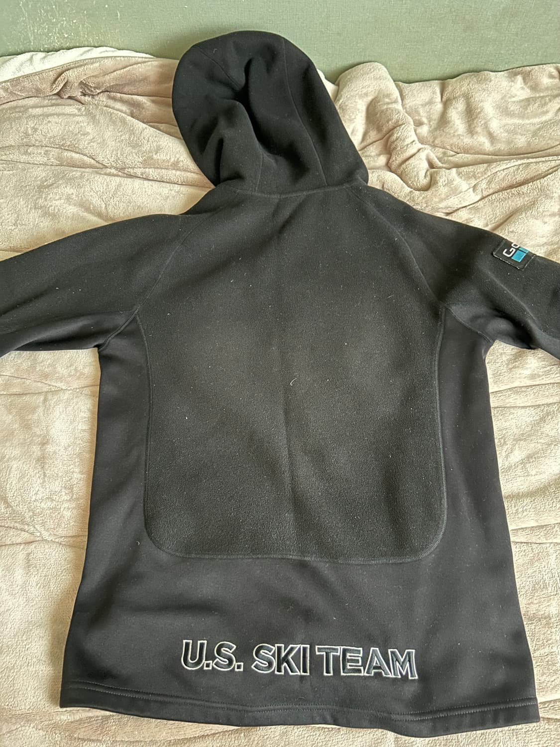 스파이더 후드집업 블랙 M 상품이미지2