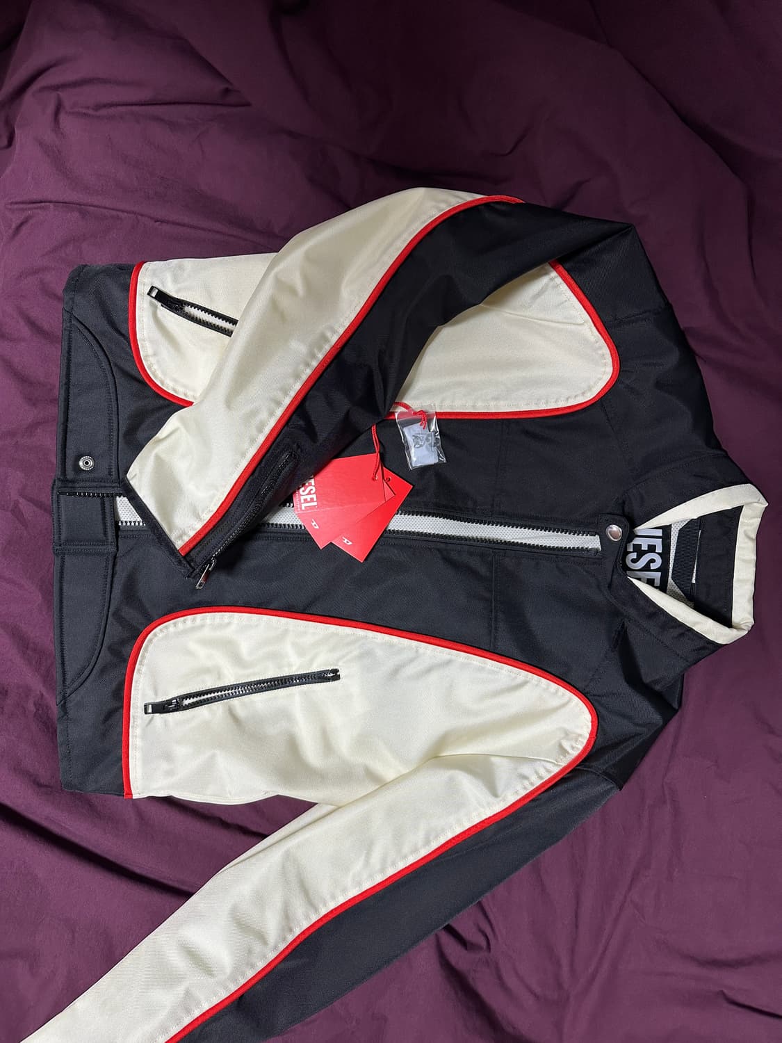 Diesel j-blink biker jacket 상품이미지1