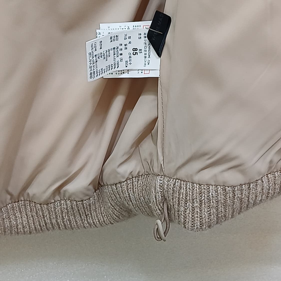 더캐시미어 순 캐시미어 구스 다운 패딩 조끼 여성 사랑봉봉 상품이미지4