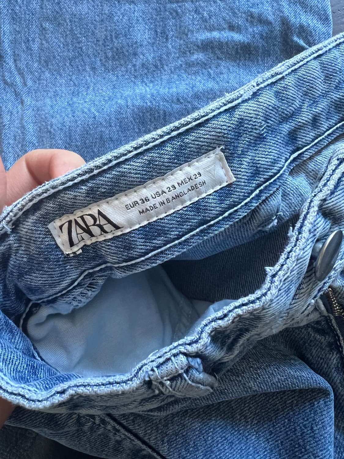 자라 더블니 팬츠 상품이미지3