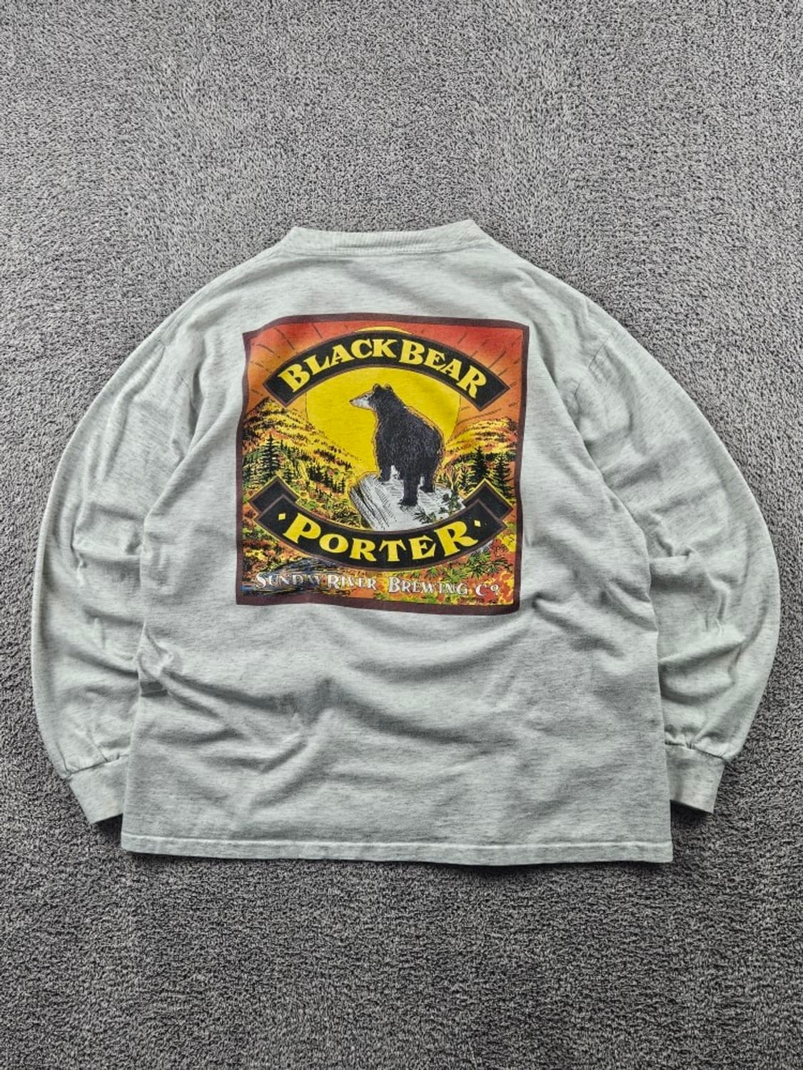 90's USA 오네이타 썬데이리버 싱글스티치 롱슬리브 (L)/11356 상품이미지1