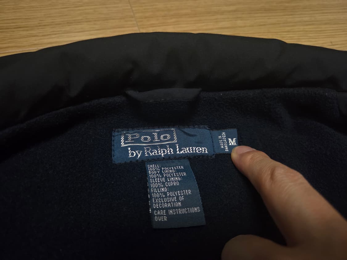 폴로 랄프로렌 바리쿠다 기모 블루종 점퍼 네이비 상품이미지6