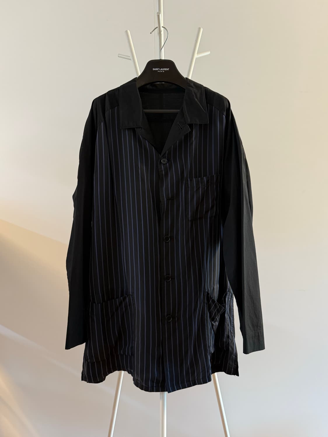 레이어드 롱 셔츠  상품이미지1