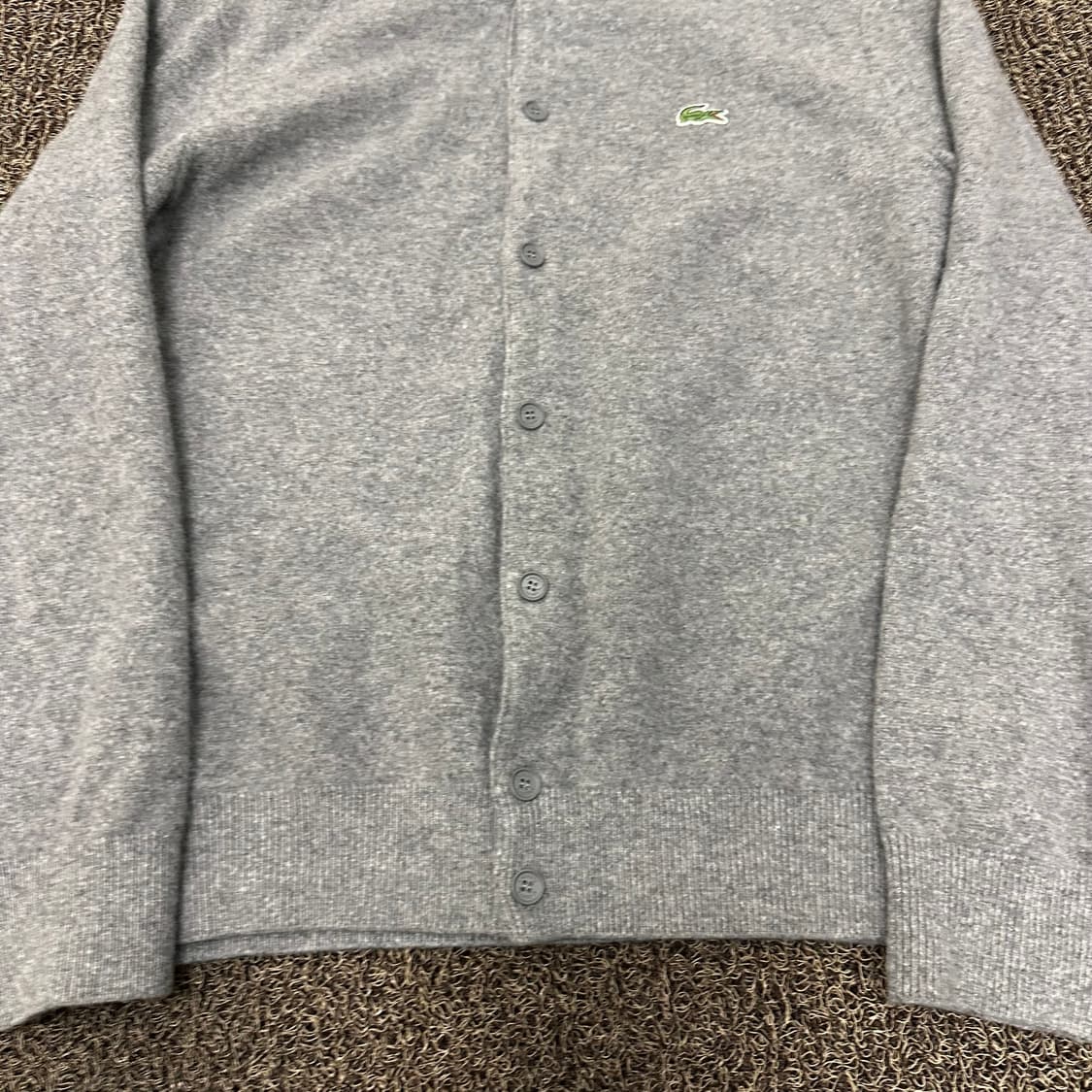 라코스테 울 가디건 그레이 105(L) 상품이미지4