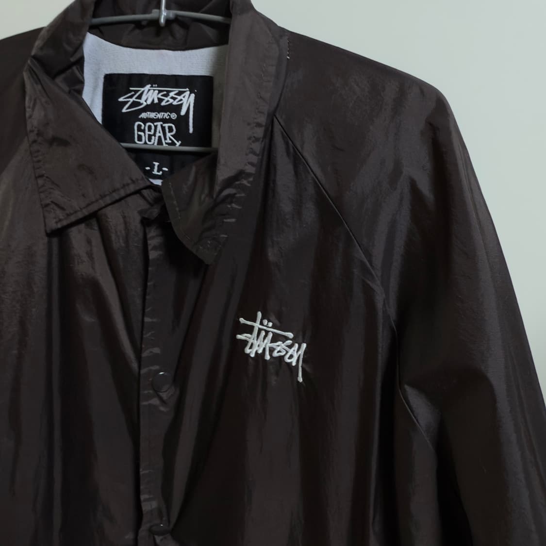 스투시 코치자켓 (초콜릿 / 브라운 컬러) 희귀!  상품이미지5