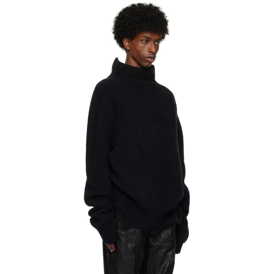 릭오웬스 헤비 알파카 피셔맨 타바드 상품이미지2