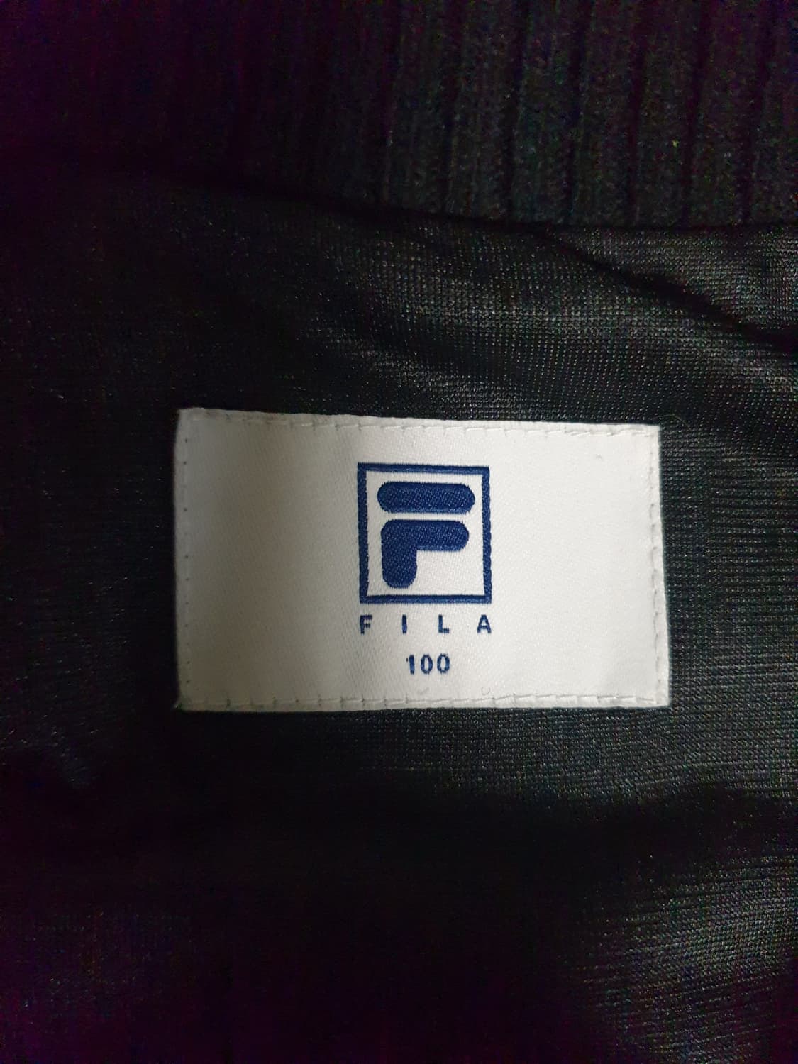 FILA 방풍 다운패딩 배색 리치울 니트집업 (100) 상품이미지4