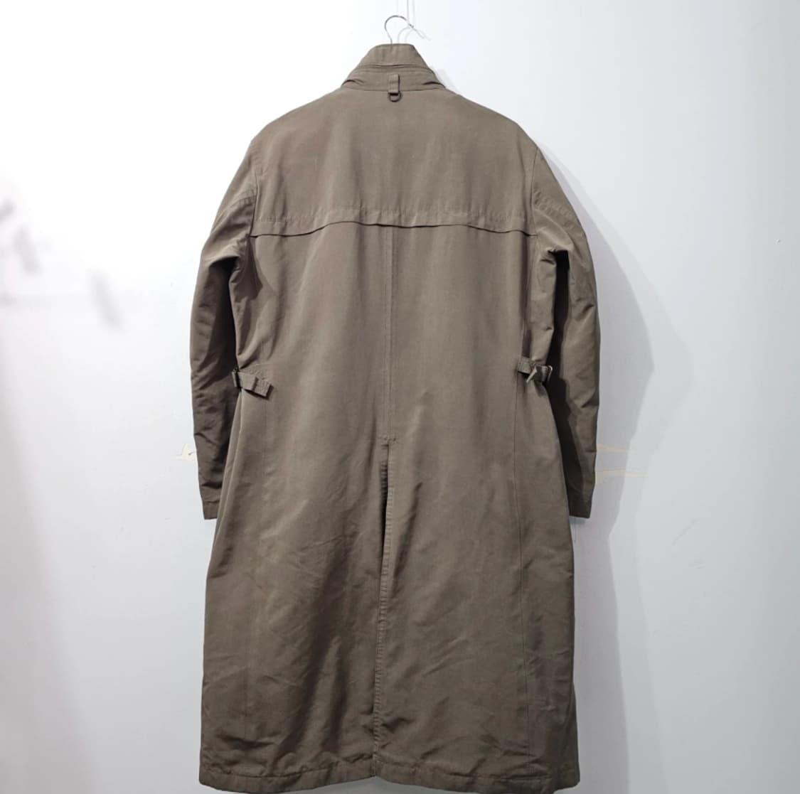 알레그리 남성 롱 코트 카키 95 상품이미지4