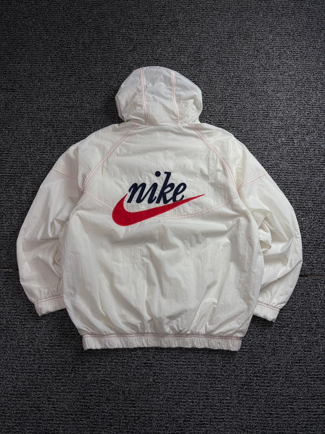 나이키 신형 빅로고 나일론 우븐 아노락 웜업 1571 상품이미지5