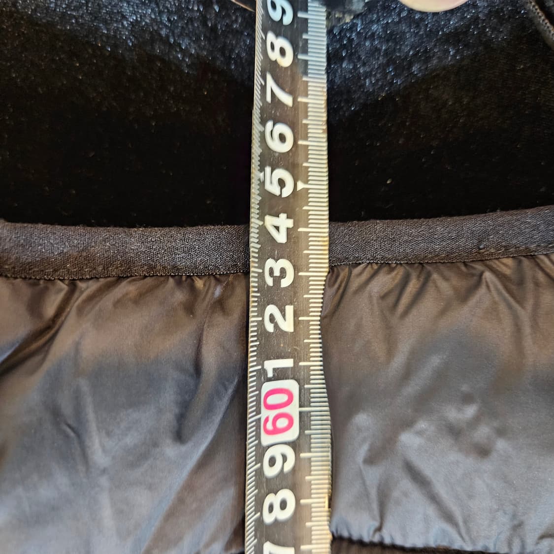 블루종 경량패딩 점퍼 105 블랙 실측 100 상품이미지9