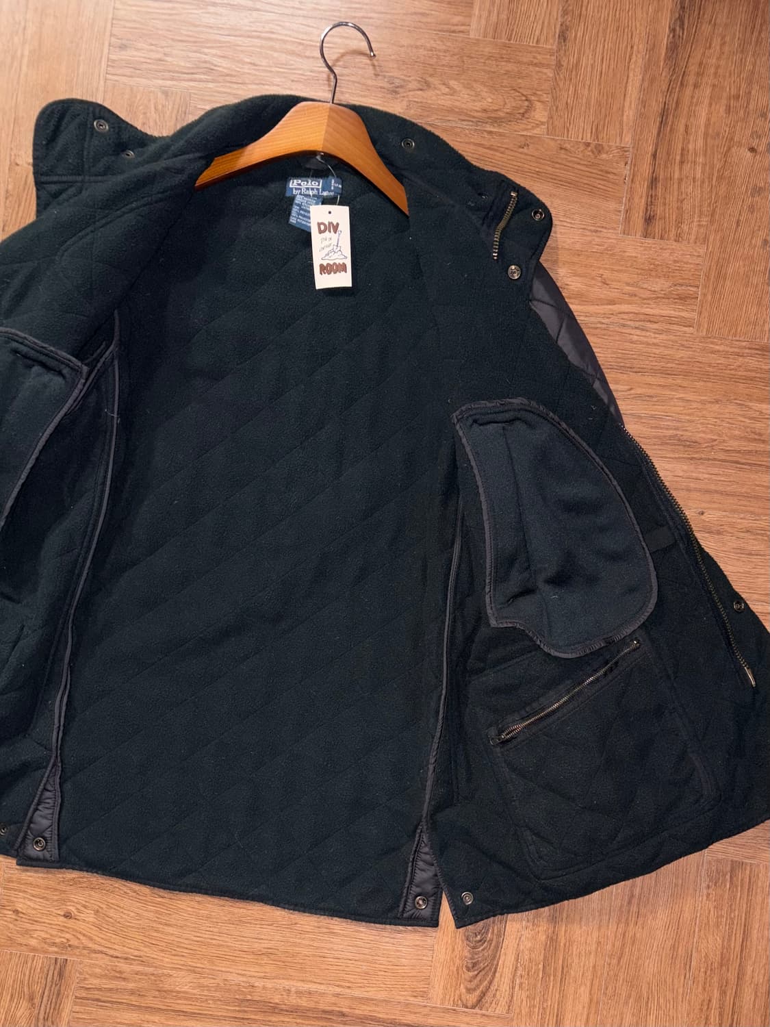 폴로 랄프로렌 레더 패치 퀄팅자켓 상품이미지6