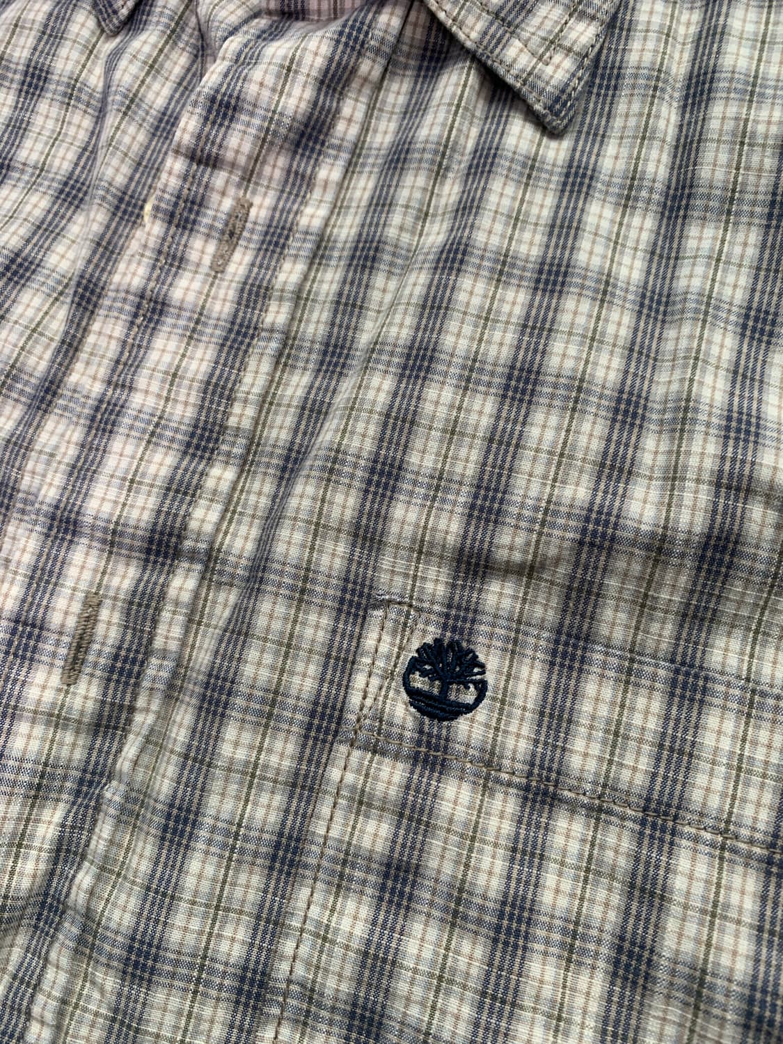 팀버랜드 Timberland 남성 체크 셔츠 L 상품이미지5