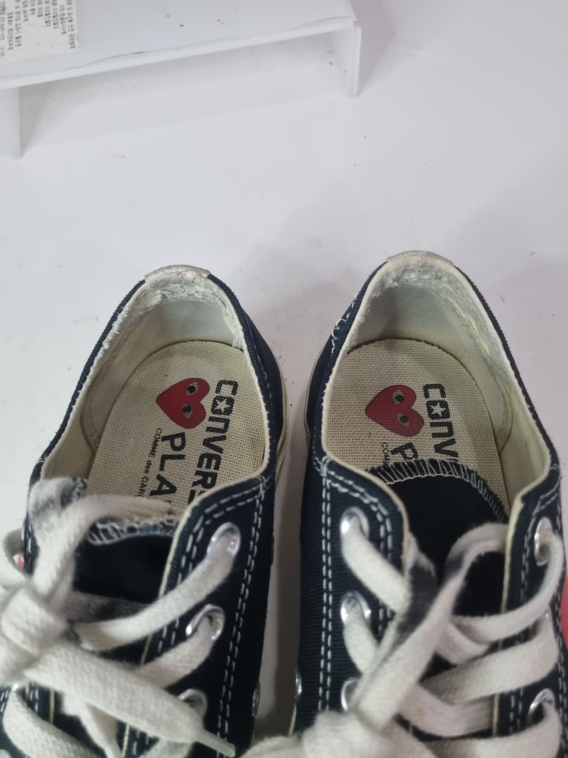 240 꼼데가르송 컨버스 로우 척테일러 상품이미지5