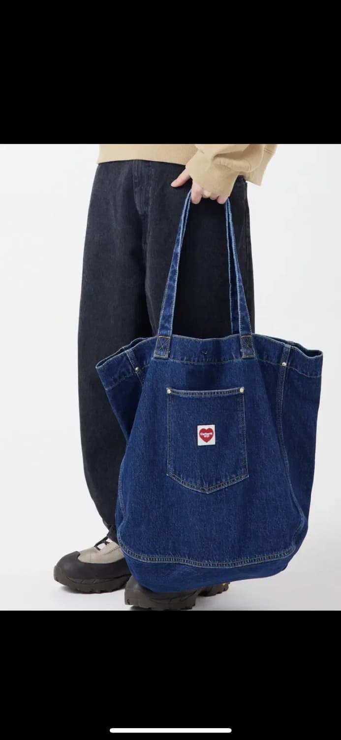 칼하트 윕 데님 도트백 블루 상품이미지1