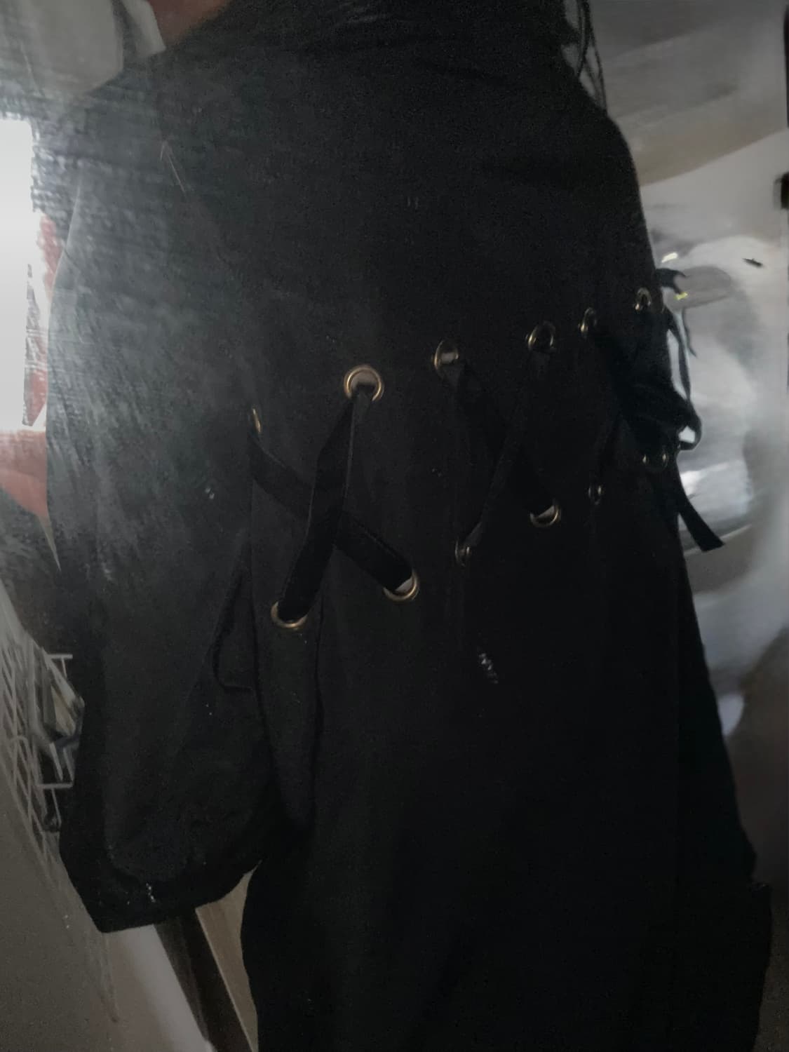 리즈리사 아우터 프릴 리본 스터드 포인트 상품이미지3