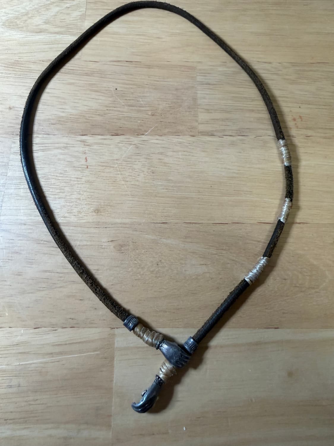 Kapital 캐피탈 핸드디테일 터키석 목걸이 상품이미지1