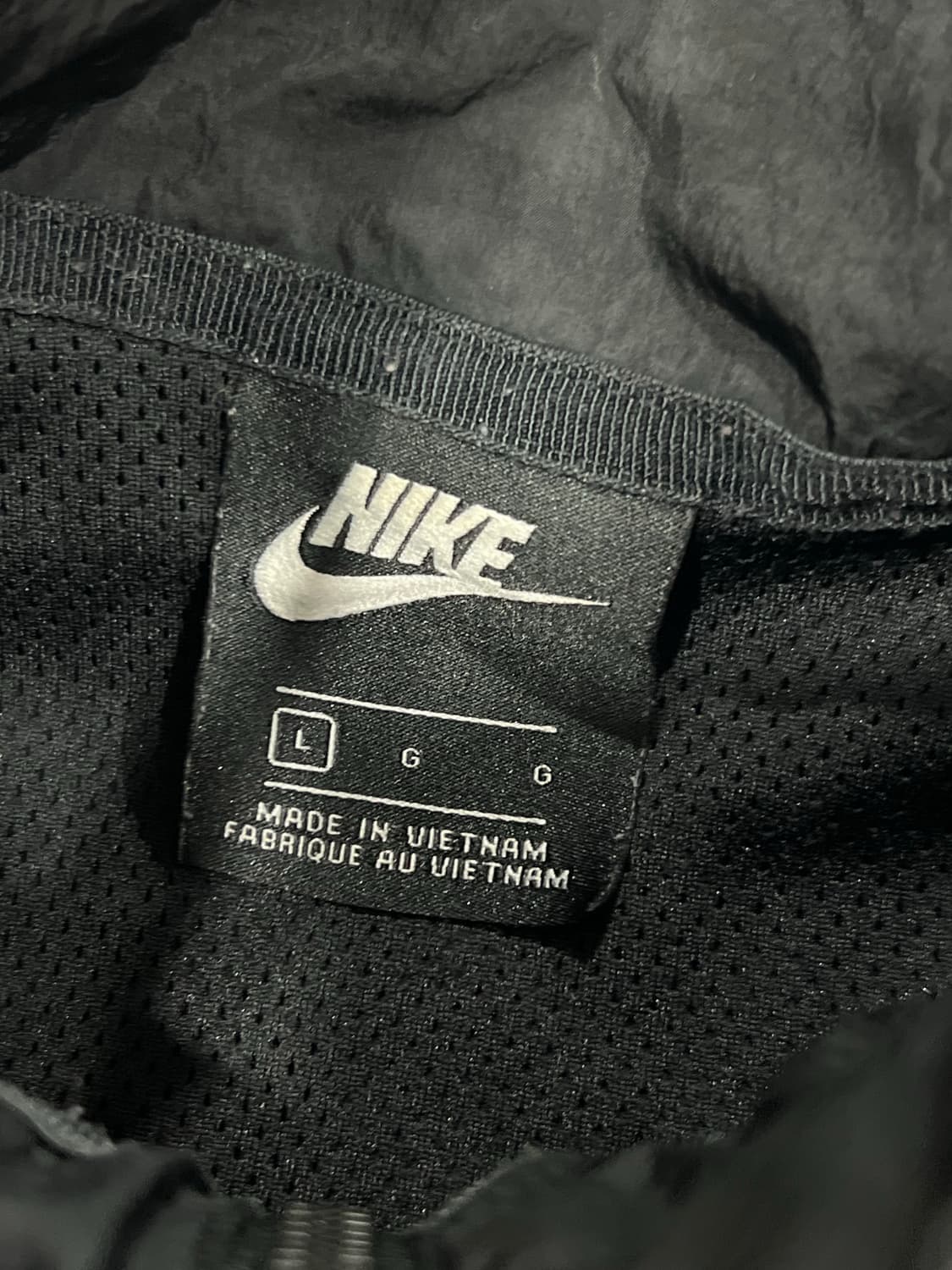 (L) 나이키 빅스우시 우븐 자켓 블랙 상품이미지6