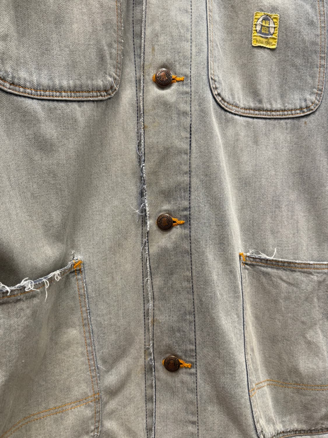 L) Japan Wrangler Blue Bell Denim Chore  상품이미지4