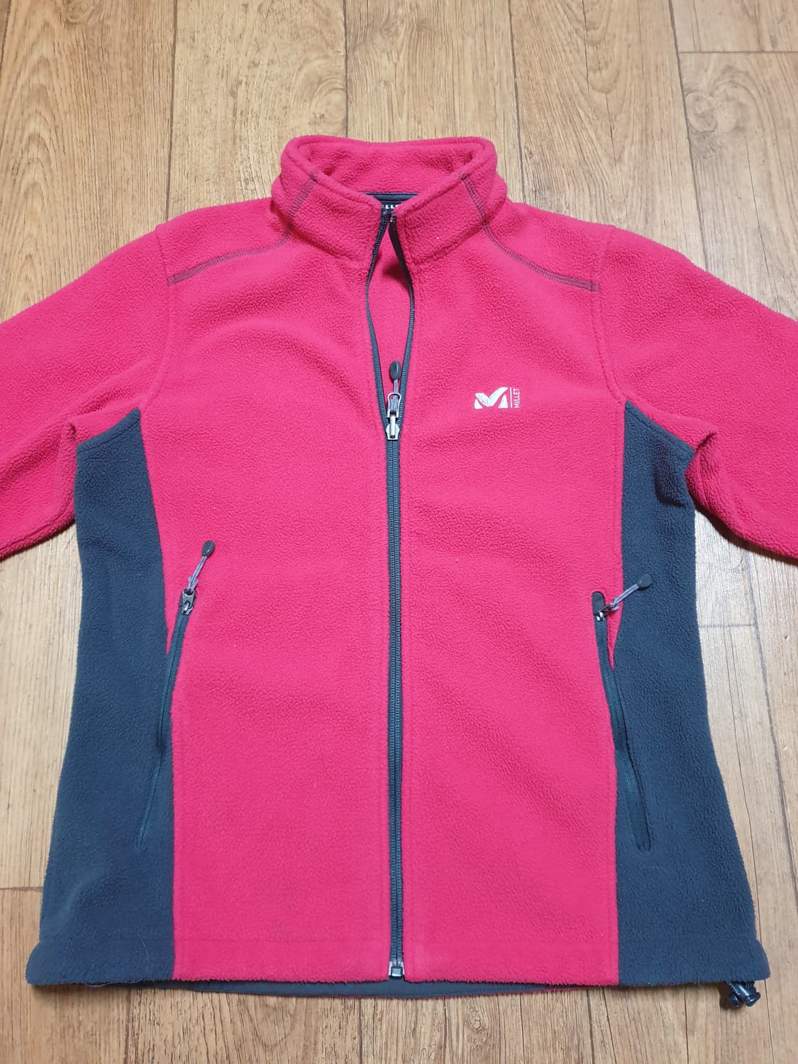 1095 밀레 기모 후리스 집업90 사이즈입니다 상품이미지1