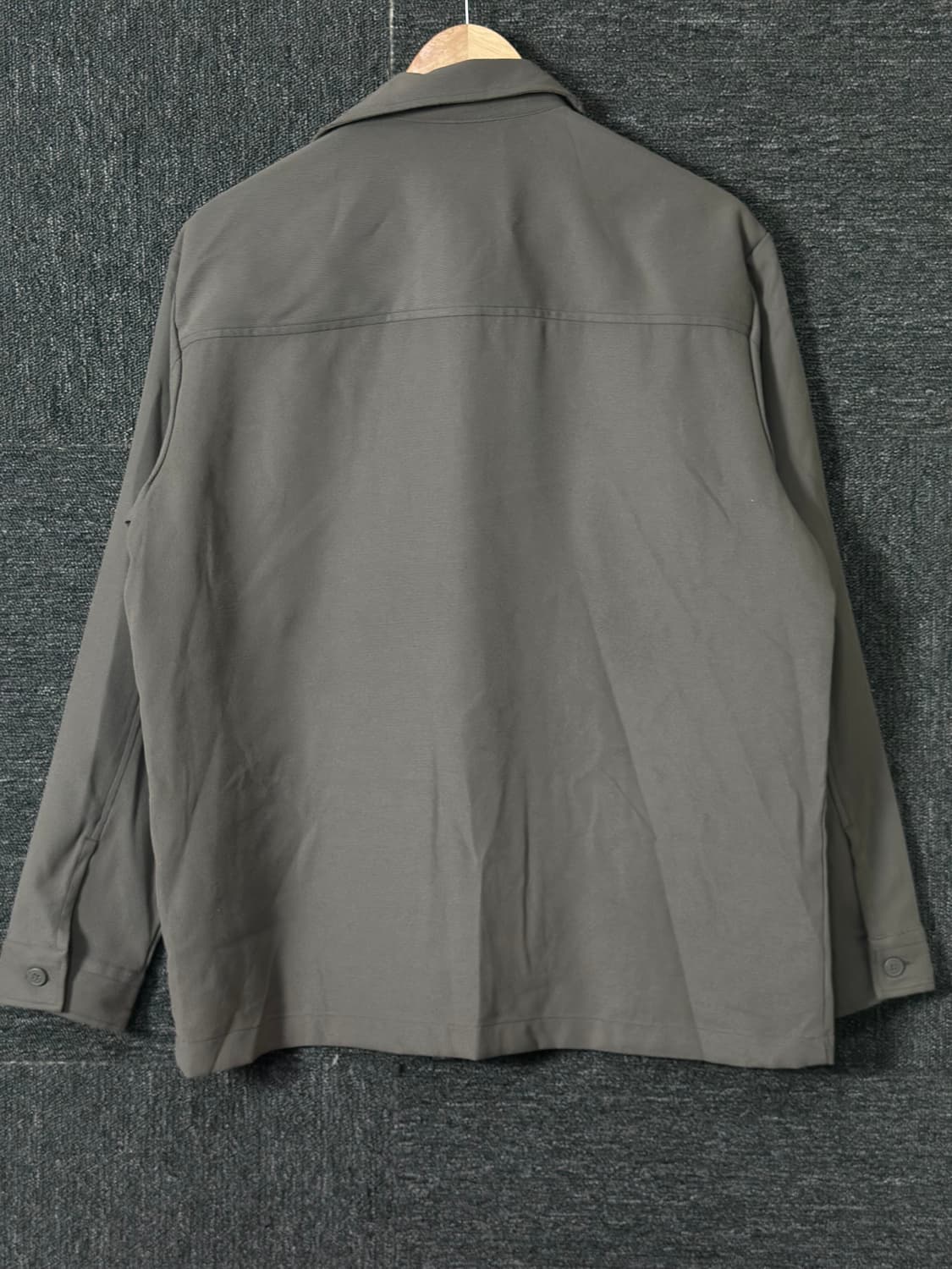 에디션 남성 셔츠 100 카키 상품이미지2