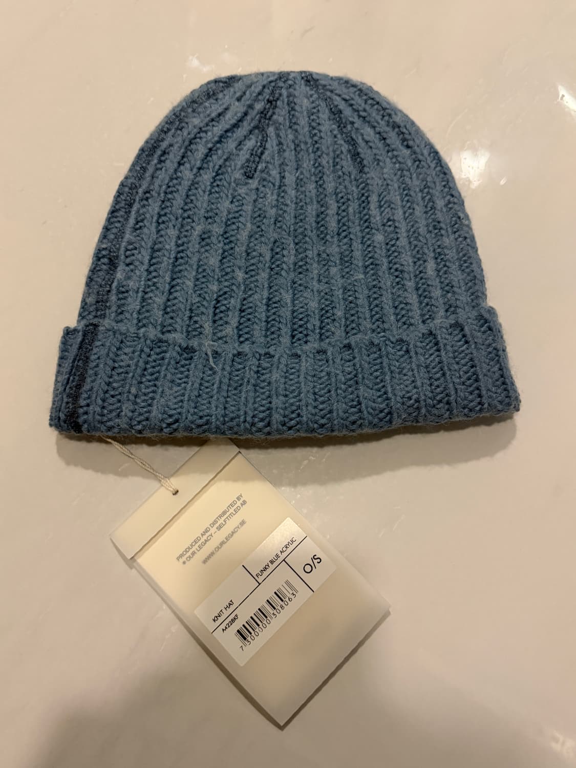 아워레가시(Our Legacy) 니트 햇 펑키 블루 아크릴 상품이미지2