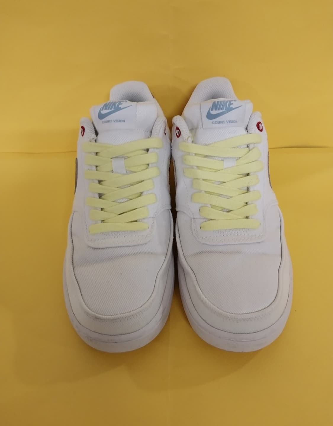 남성 나이키 코트 비전 로우 캔버스 화이트 세서미 운동화 (240) 상품이미지2