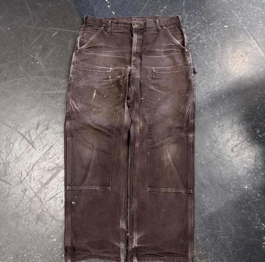 칼하트 더블니 DKB 워크팬츠 (34x30) 상품이미지3