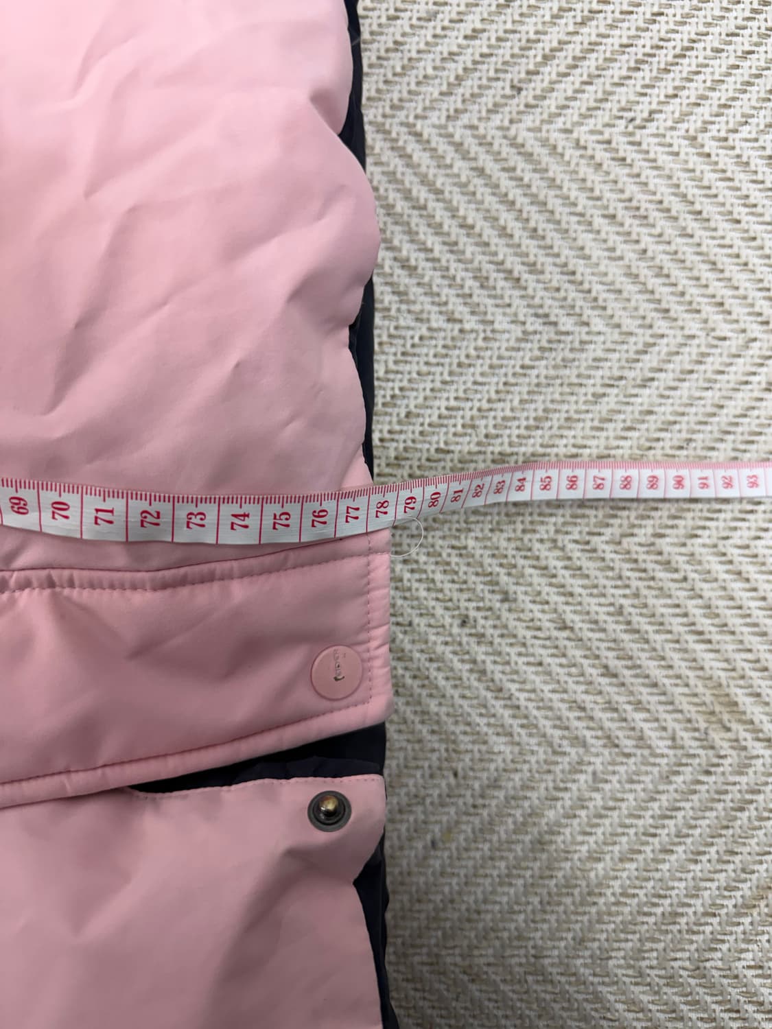 정품) 아이더 키즈 양면 후드 구스패딩 140 상품이미지9