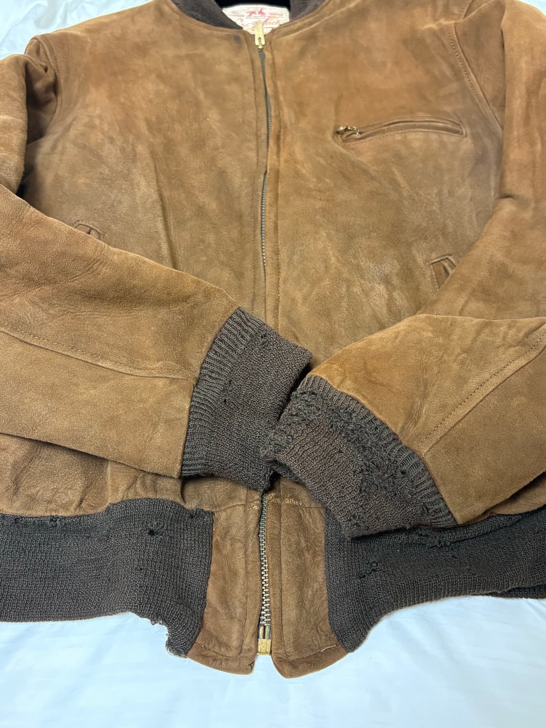 50s 빈티지 스웨이드 자켓 상품이미지4