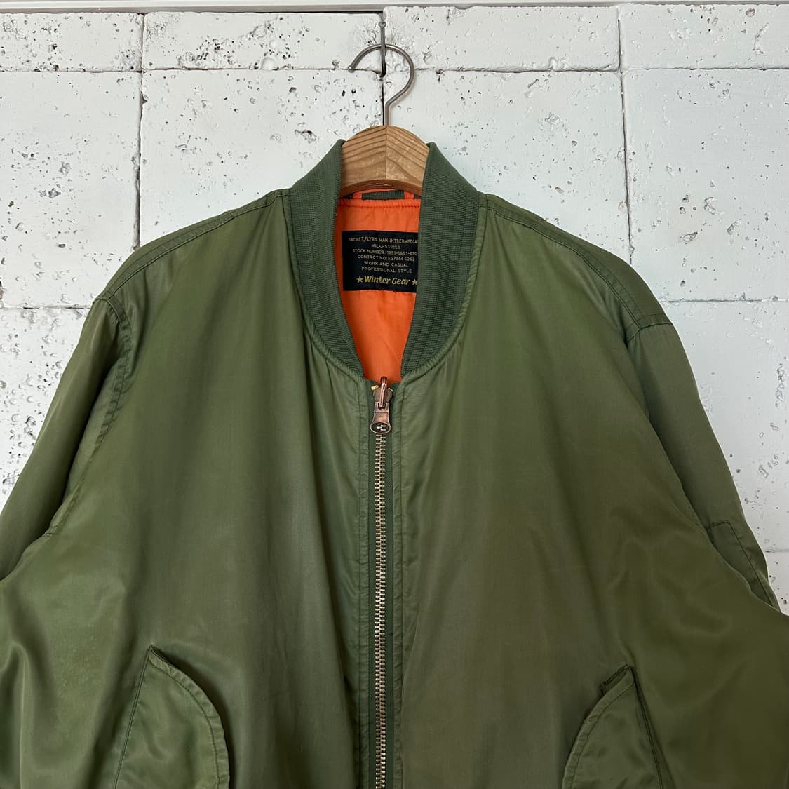 XL 빈티지 ma1 항공점퍼 상품이미지2