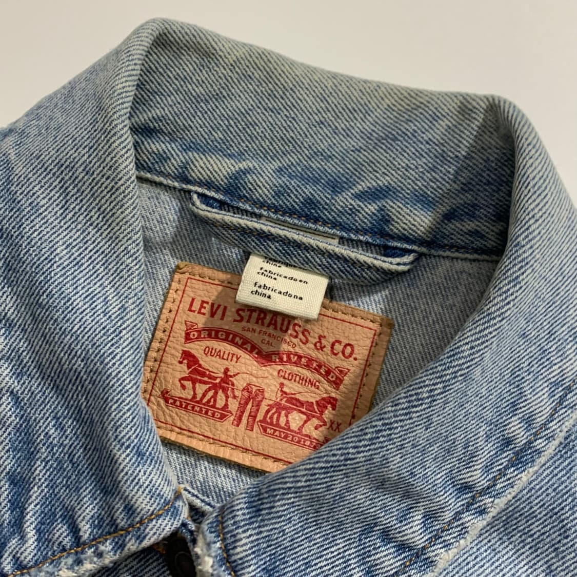 리바이스 우먼스 3세대 트러커 데님 자켓 상품이미지4