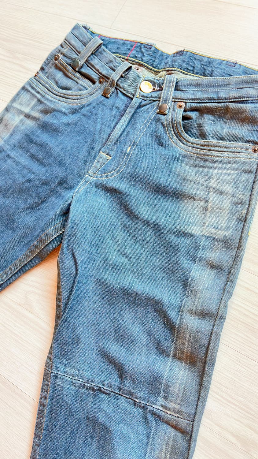 LEVI'S RED CLING FILM SHINY SLIM PANTS 상품이미지2