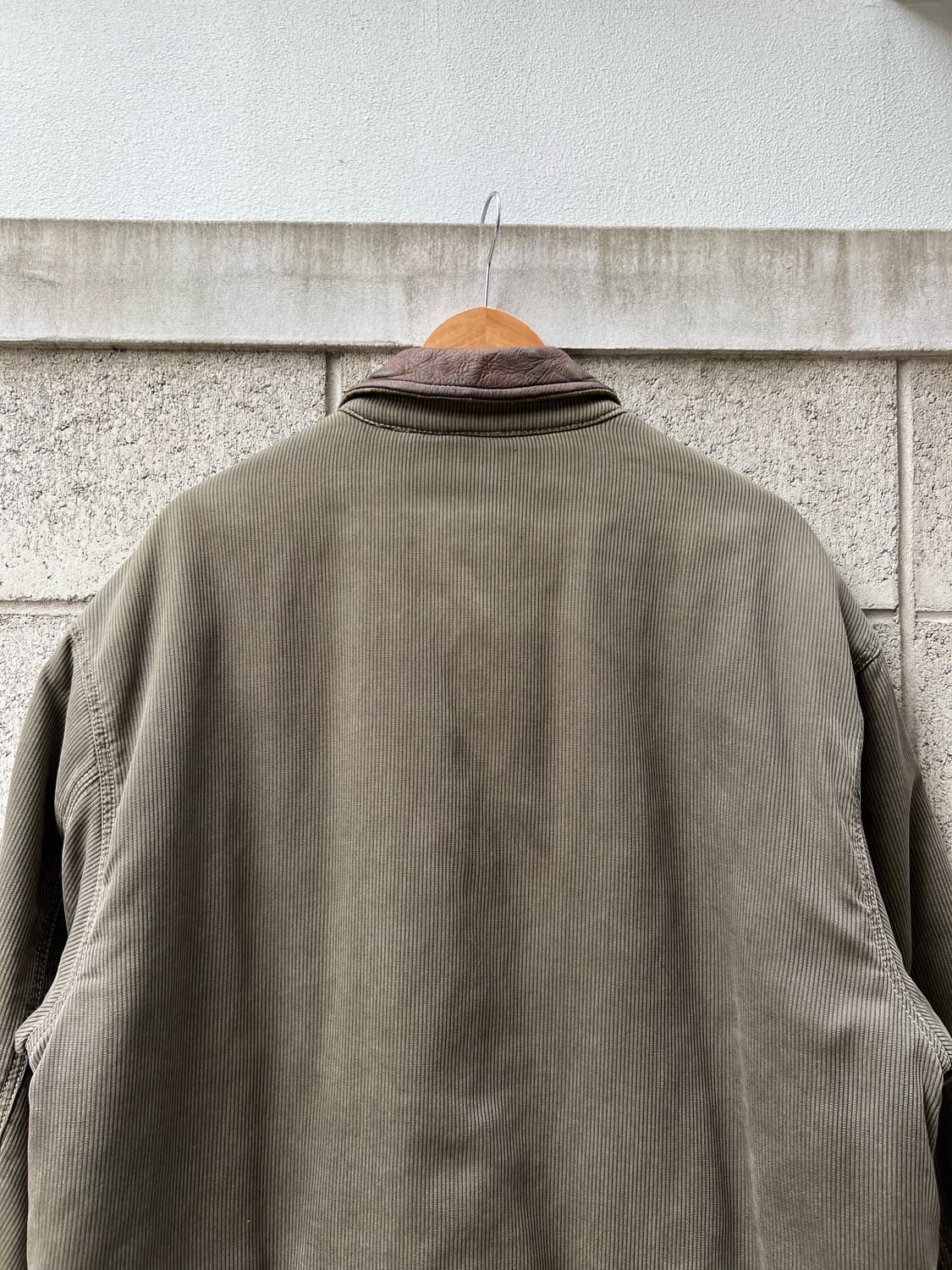 1980/90s BLUE ONE CORDUROY 가죽코듀로이헌팅자켓 상품이미지8