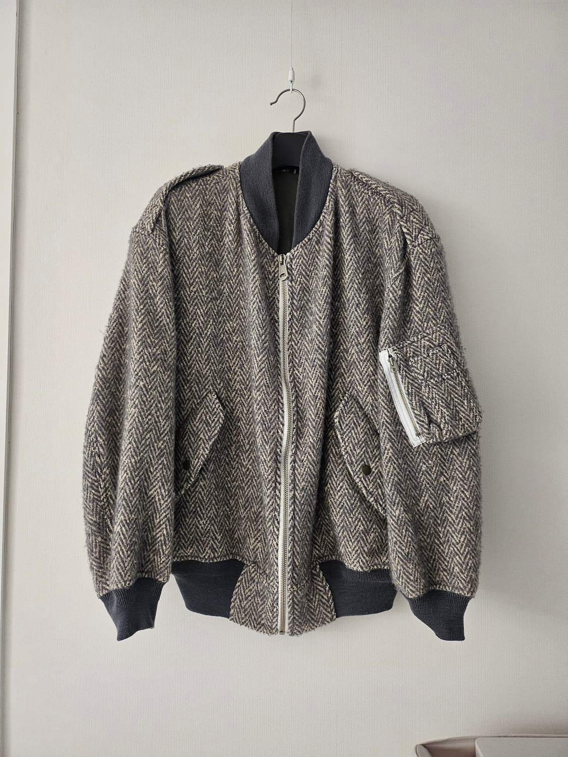 파세타즘 facetasm 헤링본 ma-1 상품이미지1