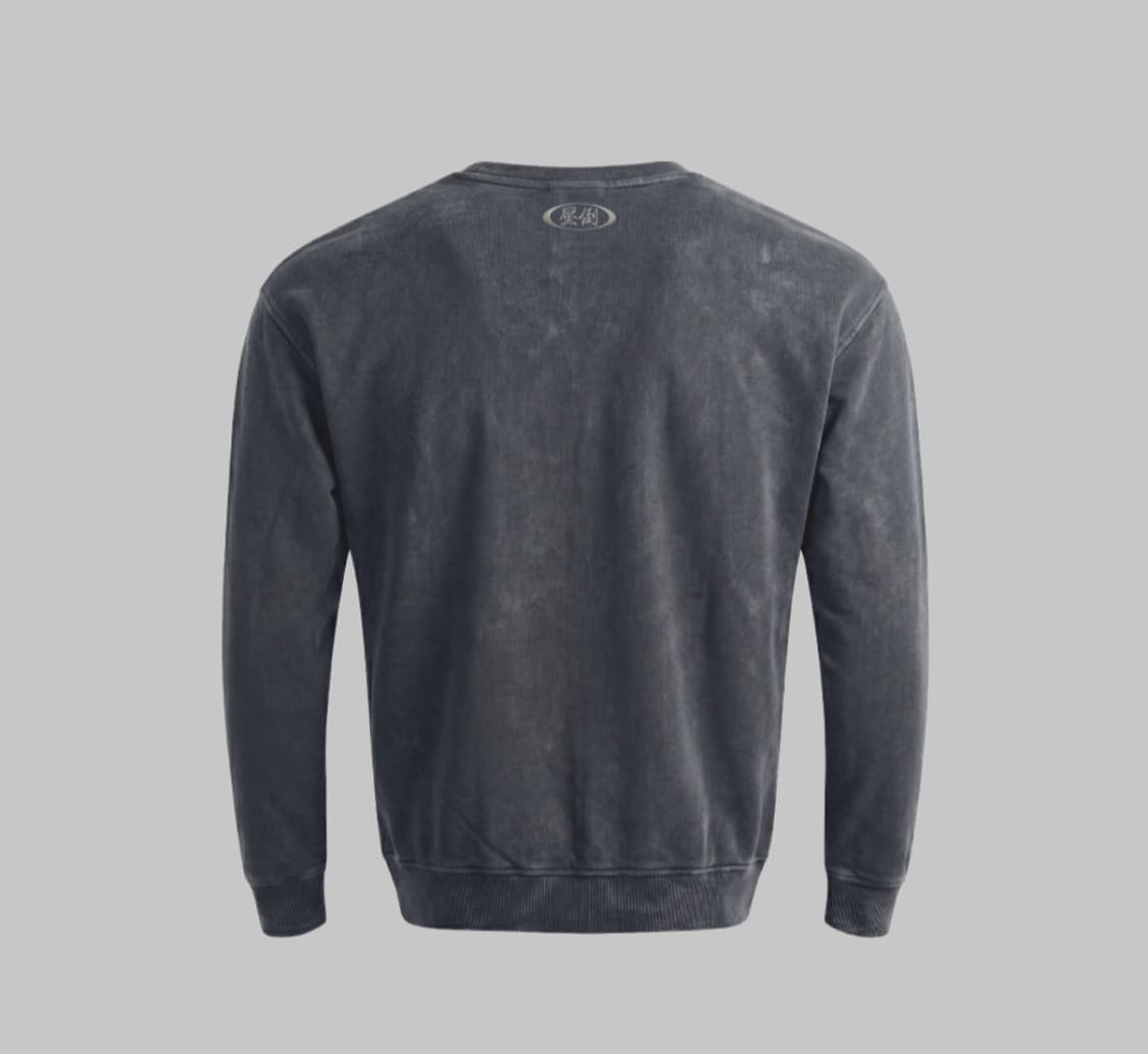 압도 피그먼트 워싱 맨투맨 미개봉 새상품 상품이미지3