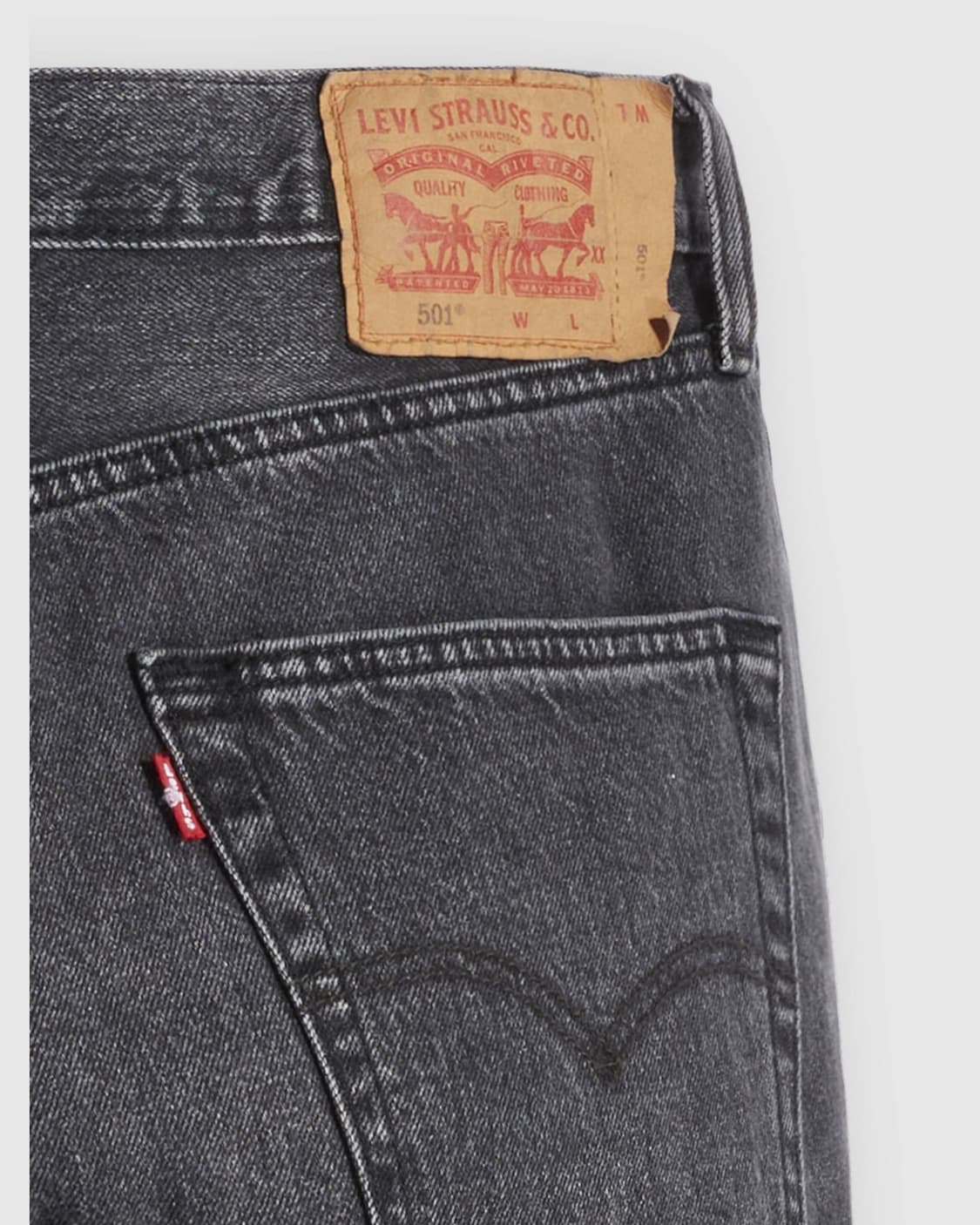 리바이스 501 흑청 32x 34 상품이미지5