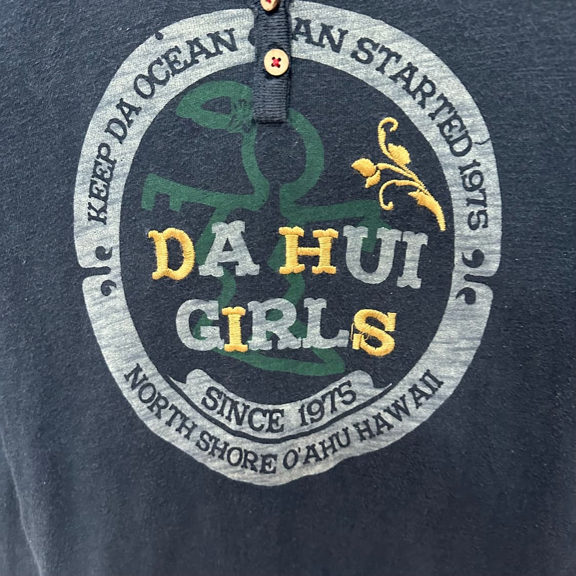 다후이 걸스 서핑 헨리넥 레이어드 티셔츠M 상품이미지2