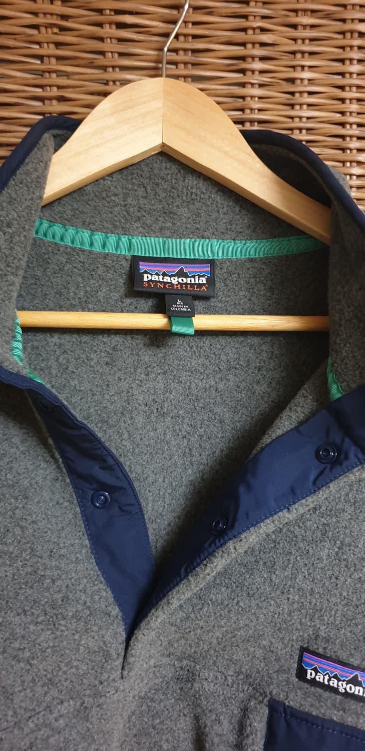 파타고니아 헤비웨이트 신칠라 풀오버 니켈 네이비 L
 상품이미지5