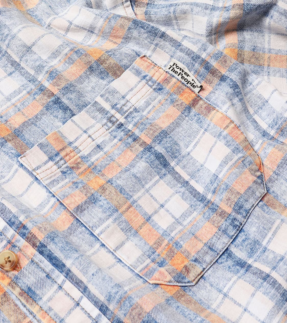 POWER TO THE PEOPLE - 25SS WASHED SHIRT 상품이미지7