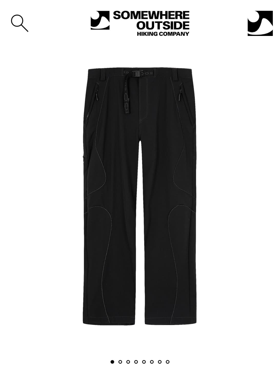 sohc Hiking Stretch Pants_11TFP131 BLACK 상품이미지1